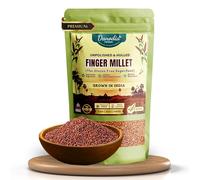 Danodia Foods Miglio Indiano Finger Millet/Ragi (2lbs | 950g | 33oz) | Miglio Rosso Decorticato Integrale, Non Lavorato, Senza Glutine, Superfood a Chicco Intero (Scansiona il QR per nuove ricette)