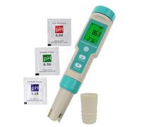 DANOPLUS 7 in 1 Tester di qualità dell'acqua, misuratore multifunzionale di pH TDS EC ORP Salinità SG Temp Tipo di penna IP67 ATC per idroponica, acquario, mare e acqua potabile