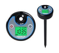 DANOPLUS PAR Meter 2 in 1 PAR DLI Meter con registrazione dati, 400-700 nm PPFD Meter Misuratore di luce solare Misuratore PPFD e registra DLI (Daily Light Integral) 5 anni di dati, strumento di