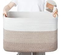 danpinera Cesto portabiancheria, cesto portabiancheria pieghevole, cestino portaoggetti per giocattoli per bambini, cestino quadrato Laundry, cestino per coperte, cuscini, cestino per gli ospiti