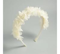 DANRENPANG Cerchietto per capelli alla moda con fiori per donne rosa ragazze cerchietto per capelli per bambini principessa copricapo accessori per capelli fiore copricapo