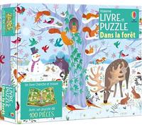 Dans la forêt: Avec un livre cherche et trouve et un puzzle de 100 pièces
