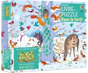 Dans la forêt - Coffret Livre et puzzle - Dès 5 ans
