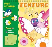 Dans le jardin: Colorie avec 8 textures