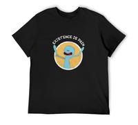 Dans Mon Pays OffsuM Mr Meeseeks Existence Is Pain Rick Sci Fi Mens T-Shirt Black Unisex Mens Tees M