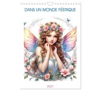 Dans un monde féerique (Calendrier mural 2027 DIN A4 horizontal), CALVENDO calen