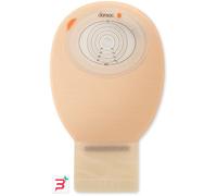 DANSAC NOVALIFE TRE 1 SACCA APERTA OPACA PIANA MAXI PER ILEOSTOMIA CON FINESTRA RITAGLIABILE 15-70X90 MM 550 ML 10 PEZZI