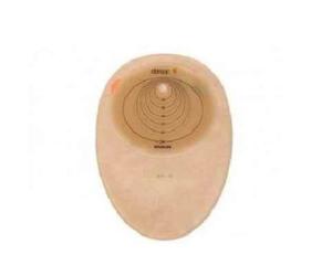 Dansac PLACCA PER COLO/ILEO E UROSTOMIA AUTOPORTANTE FLANGIA SEMOVENTE A SPESSORE RIDOTTO NOVA 2 RITAGLIABILE 43MM 5 PEZZI