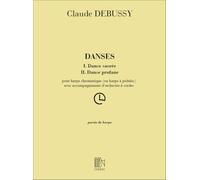 Danses (I & II) I Danse sacrée II Danse profane partie de harpe