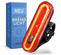 DANSI Büchel - Fanale posteriore per bicicletta a LED, ricaricabile, omologato StVZO, per bicicletta, Ebike, luce posteriore della bicicletta, luce LED