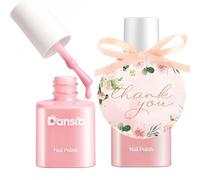 Dansib Set di 24 mini smalti rosa chiaro per baby shower bomboniere per gli ospiti con biglietto e sacchetti di organza ad asciugatura rapida per baby shower feste di ritorno regali nuziali souvenir