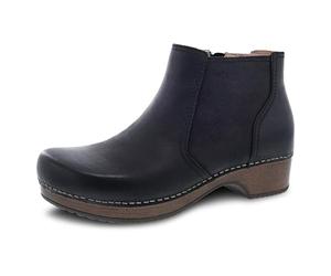 Dansko - Barbara da Donna (38 EU, Black Burnished Nubuck)