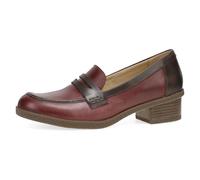 Dansko Danica - Mocassini da donna in pelle impermeabile con suola in gomma e tacco impilato in pelle per uno stile duraturo in qualsiasi condizione atmosferica, Prugna/cioccolato, 9.5-10