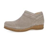 Dansko Muriel - Stivaletti da donna trapuntati in pelle scamosciata, comodi stivali con intersuola in sughero imbottita e suola in gomma leggera, Talpa, 11.5-12