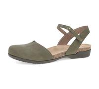 Dansko Sandal Rowan Milled Nubuck Ivy