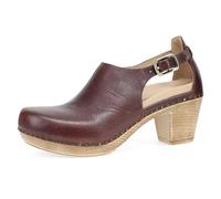 Dansko Sassy, elegante punta chiusa frontale da donna - Plantare a ritorno energetico con supporto dell'arco plantare aggiunto - Suola esterna leggera in PU per una lunga durata - Ideale per tutte le