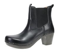 Dansko Shayna Stylish Bootie for Women - energy-return Footbed with Added Arch Support - Lightweight PU Outsole for Long-Lasting Wear Black 6.5-7 M US