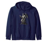 Dantalion Custode di pensieri Illustrazione Felpa con Cappuccio