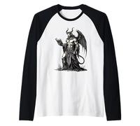 Dantalion Custode di pensieri Illustrazione Maglia con Maniche Raglan