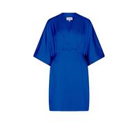 Dante 6 - Abito midi kimono in raso Cato - - Dresses - Donna - Blu - XS