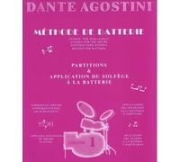Dante Agostini Methode de Batterie Metodo per Batteria volume 1