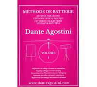 Dante Agostini Methode de batterie volume 1 Metodo di batteria per il solfeggio