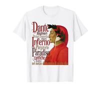 Dante Alighieri di Sandro Botticelli la Divina Commedia Maglietta