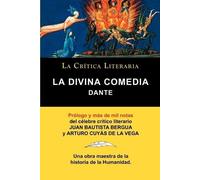 Dante Alighieri La Divina Comedia de Dante, Coleccion La Critica Lit (Tascabile)