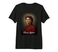 Dante Alighieri Poeta Italia Filosofo Maglietta Premium