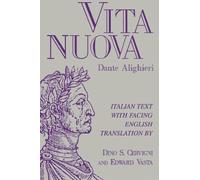 Dante Alighieri Vita Nuova (Copertina rigida)