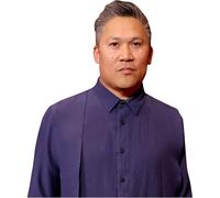 Dante Basco (Blue Suit) Half Body Buddy Cutout