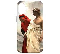 Dante e Virgilio all'inferno di Gustave Courtois (1879) Custodia per iPhone 16 Plus