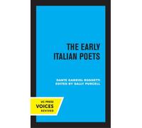 Dante Gabriel Rossetti The Early Italian Poets (Tascabile)