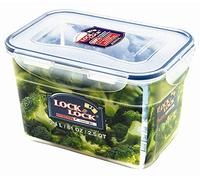 Danto® - Set di 3 contenitori salvafreschezza, rettangolari da 2,4 l, 210 x 146 x 128 mm, trasparenti