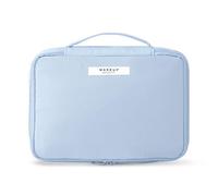 Dantolo Beauty Case Donna Trucchi Specchio con Double Face Tascabile Pieghevole, Toiletry Make Up Bag per Ragazze, Organizer Cosmetici per Borsa Porta Trucchi da Viaggio