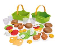Dantoy 7030 Set Picnic Giardino Verde Gioco Alimentari Miniatura per Negozio