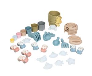 Dantoy Tiny Bio Sand-Set Cava Sabbia Giocattoli Formine Kindergarten-Set 43