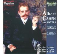 D'Anvers - Integrale Des Melodies & Pieces Pour Piano