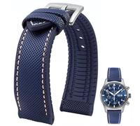 Danxancy Cinturino Universale in Gomma FKM con Rinforzo in Nylon per Orologi - Disponibile in 20mm, 21mm, 22mm, 23mm, 24mm