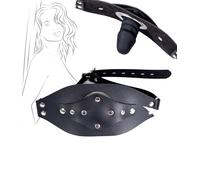 danxceh Bavaglio in silicone per bocca, dildo, pene, bavaglio, forma del, fetish SM, sexy, bondage, restrizioni la, morso, masturbatore, giocattolo sessuale coppia
