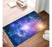 danxceh Tappetini da Bagno Tappetino da Doccia Assorbente Antiscivolo Lavabile,Tappeto da Bagno con Supporto in Gomma per,Galassia nello spazio bellezza dell'universo buco nero. Elementi for,40x60cm