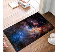 danxceh Tappetini da Bagno Tappetino da Doccia Assorbente Antiscivolo Lavabile,Tappeto da Bagno con Supporto in Gomma per,Una connessione divina di pleiadi e nebbia di velo - Elementi di que,40x60cm