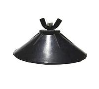 DANXQ M8 8.5 cm Forte Ventosa in Gomma Nera a Vite, per Hardware di mobili per la casa e L'Ufficio, Palestra Ventosa, 4 Pezzi (M8-8CM-WING)