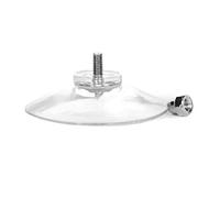 DANXQ PVC trasparente Filettatura M4 Gancio per ventosa a vite, Vacuum Sucker Con Nut, 5 cm di diametro, 12 pezzi/confezione (consigliato)