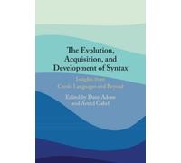 Dany Adone The Evolution, Acquisition and Development of Synt (Copertina rigida)