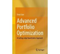 Dany Cajas Advanced Portfolio Optimization (Copertina rigida)