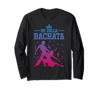 Danza Bachata Uomo Re Della Bachata Maglia a Manica