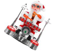 Danza Canto Babbo Natale Giocattolo di Natale Bambola a batteria Musicale