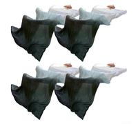 Danza come un professionista con questi affidabili ed eleganti ventagli lunghi in seta sintetica misurati a una lunghezza impressionante (nero)