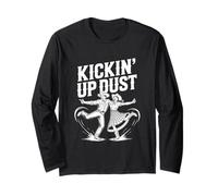 Danza Country Western Kickin' Up Dust Maglia a Manica